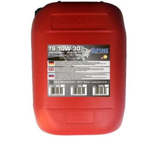 Alpine TS 10W-30, 20л