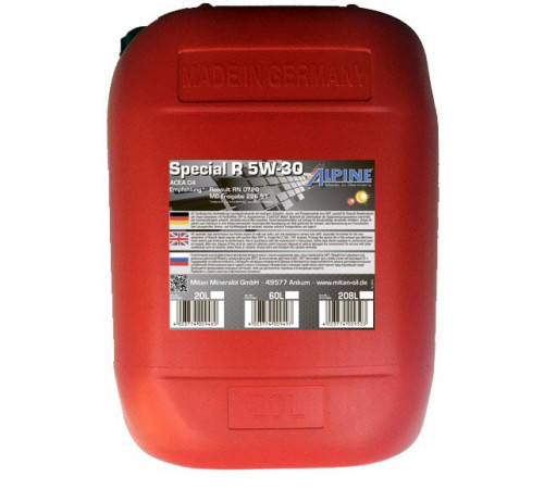 Alpine Special R 5W-30, 20л