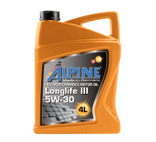 Alpine Longlife lll 5W-30, 4л