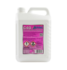 Alpine Антифриз C40 фиолетовый, 5л