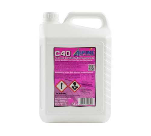 Alpine Антифриз C40 фиолетовый, 5л