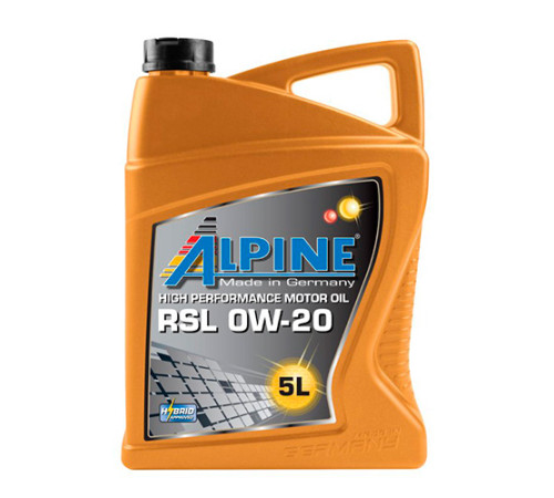 Alpine RSL 0W-20, 5л