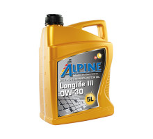 Alpine Longlife lll 0W-30, 5л