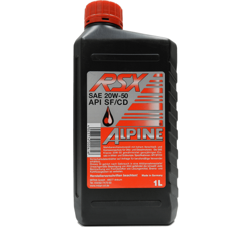Alpine RSX 20W-50, 1л