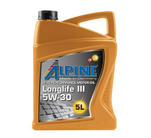 Alpine Longlife lll 5W-30, 5л