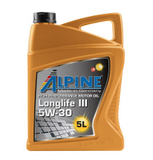 Alpine Longlife lll 5W-30, 5л