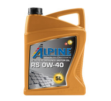 Alpine RS 0W-40, 5л