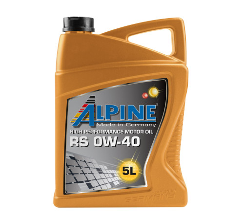 Alpine RS 0W-40, 5л
