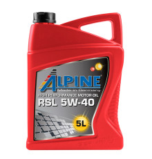 Alpine RSL 5W-40, 5л