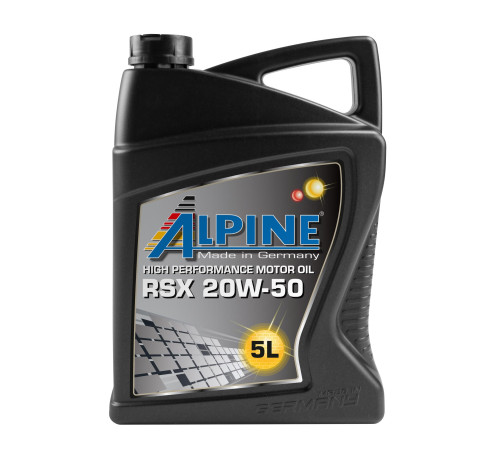 Alpine RSX 20W-50, 5л