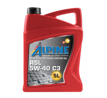 Alpine RSL 5W-40 C3, 5л