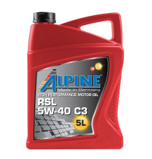 Alpine RSL 5W-40 C3, 5л