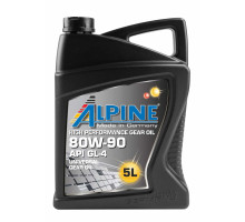 Alpine Gear Oil 80W-90 GL-4, 5л