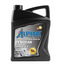 Alpine Syngear FE 75W-80, 5л