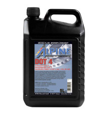 Alpine Тормозная жидкость DOT 4, 5л