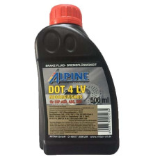 Alpine Тормозная жидкость DOT 4 LV, 0.5л